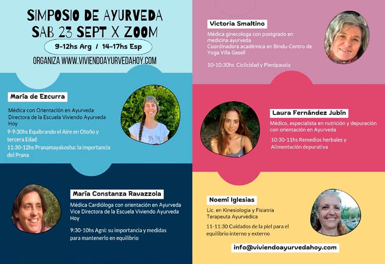 Simposio de Ayurveda Realizado en Septiembre 2023